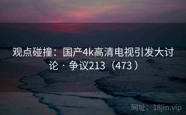 观点碰撞：国产4k高清电视引发大讨论 · 争议213（473 ）